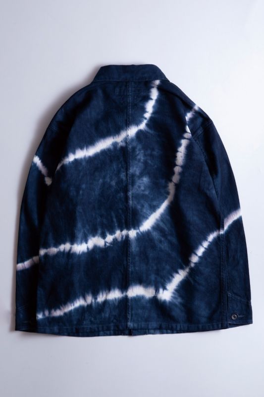 TIE DYE COVERALL NAVY