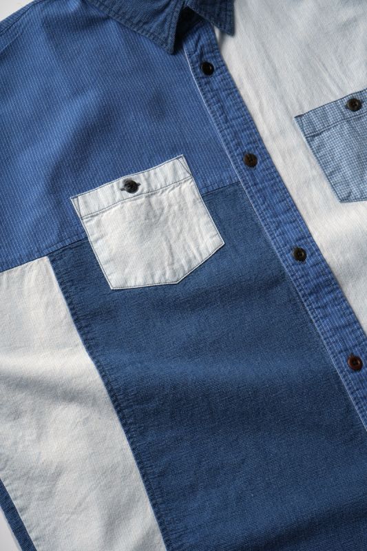 PATCHWORK S/S SHIRT 3YR WASH 23SS