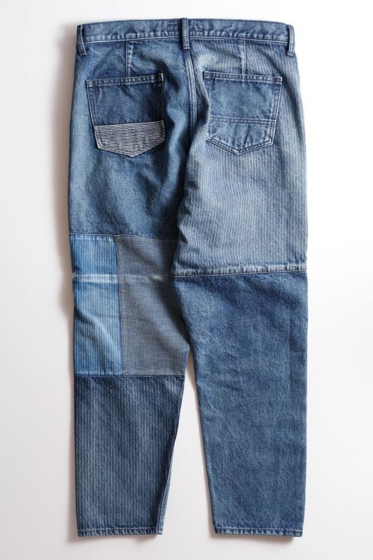 PATCHWORK PANTS 3YR WASH 22AW