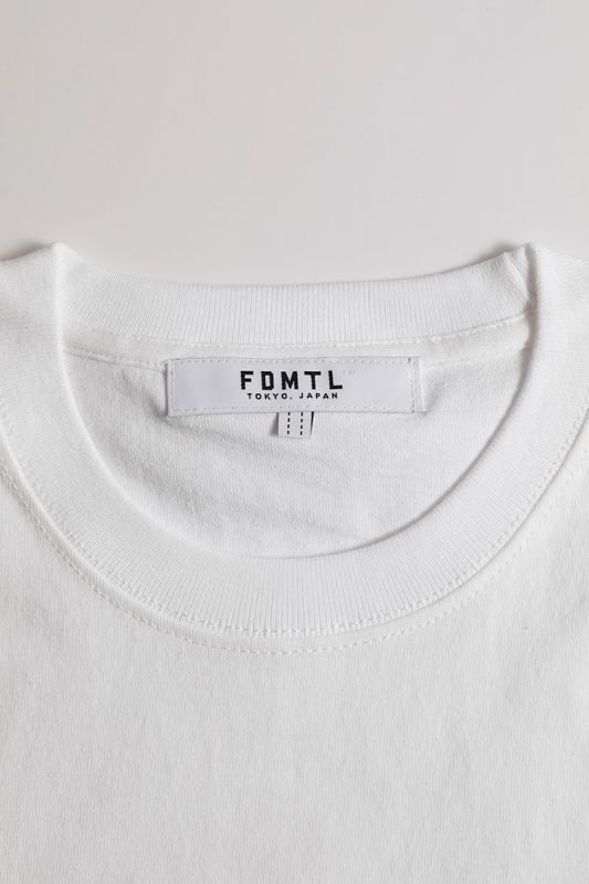 CIRCLE PATCH L/S TEE WHITE