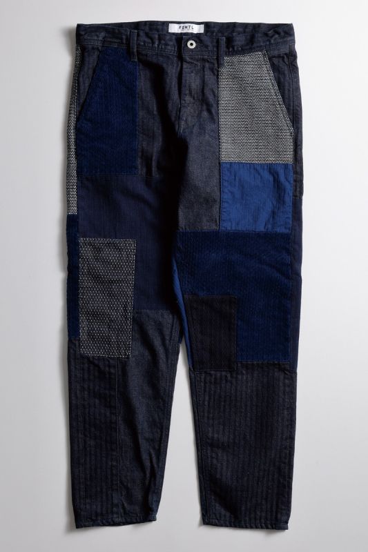 PATCHWORK PANTS RINSE 23AW