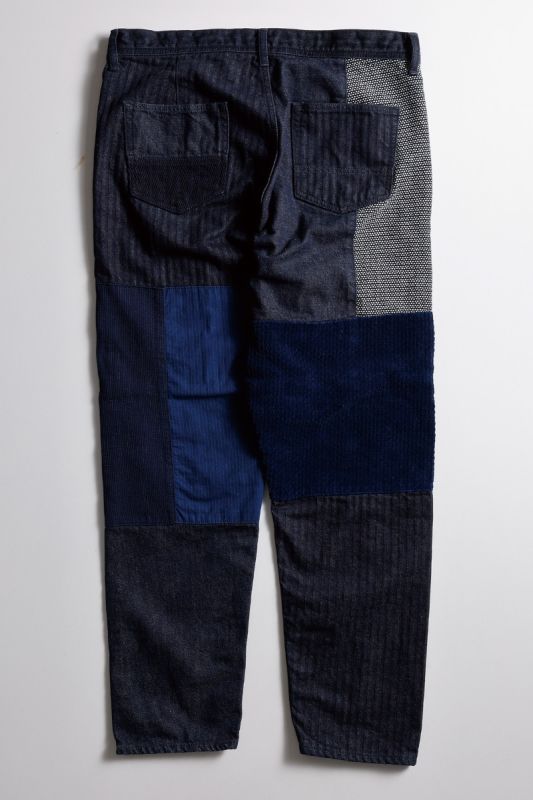 PATCHWORK PANTS RINSE 23AW